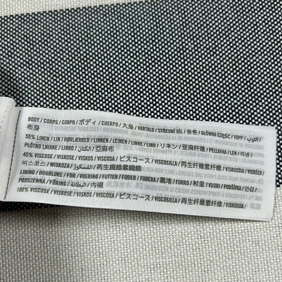 Abercrombie & Fitch Womens High Waist Linen Shorts Rust Orange Small Boho Summer - Picture 9 of 10